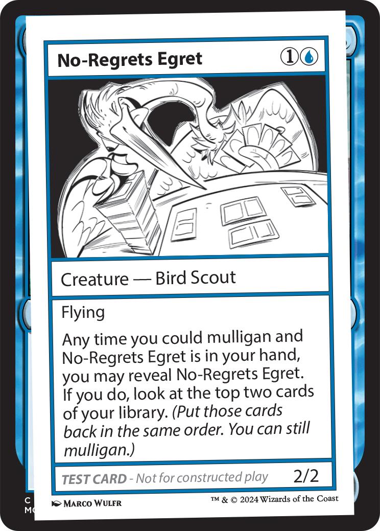 No-Regrets Egret [MB2PC - N/A]