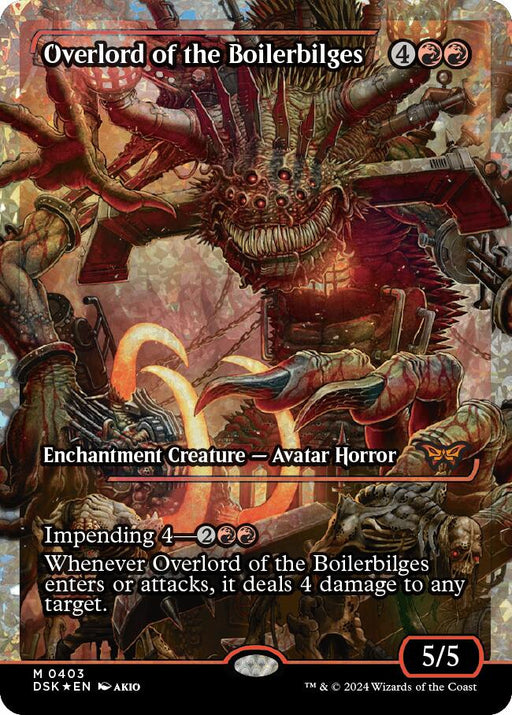 Overlord of the Boilerbilges (Showcase) (Fracture Foil)