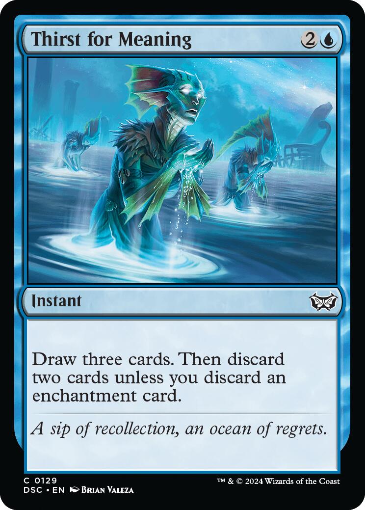 Thirst for Meaning [DSC - 129]