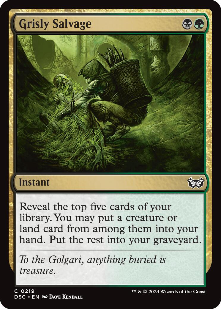 Grisly Salvage [DSC - 219]
