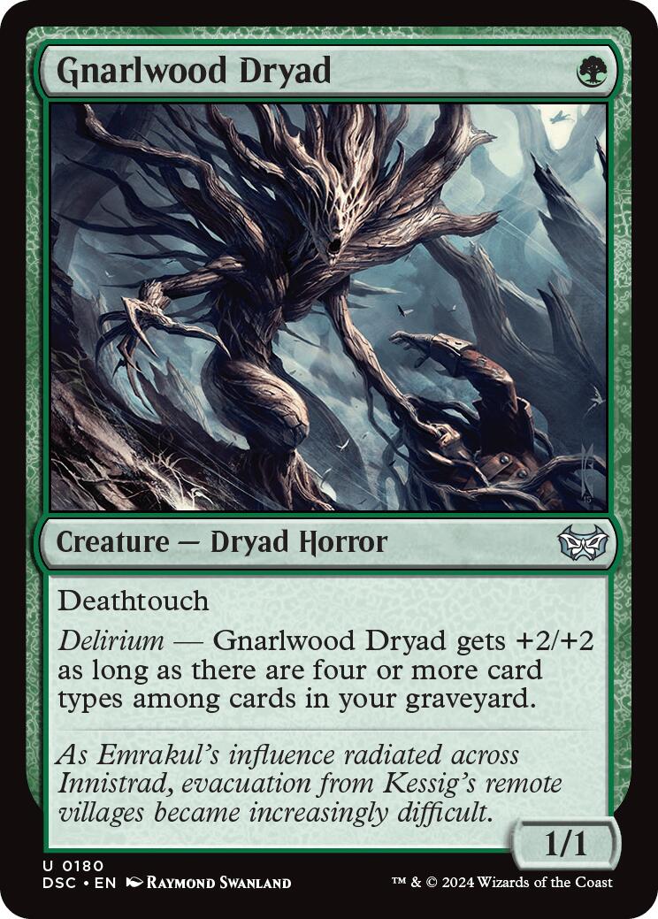 Gnarlwood Dryad [DSC - 180]