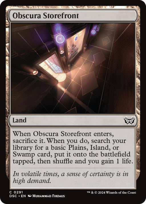 Obscura Storefront [DSC - 291]