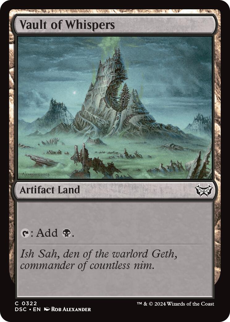 Vault of Whispers [DSC - 322]