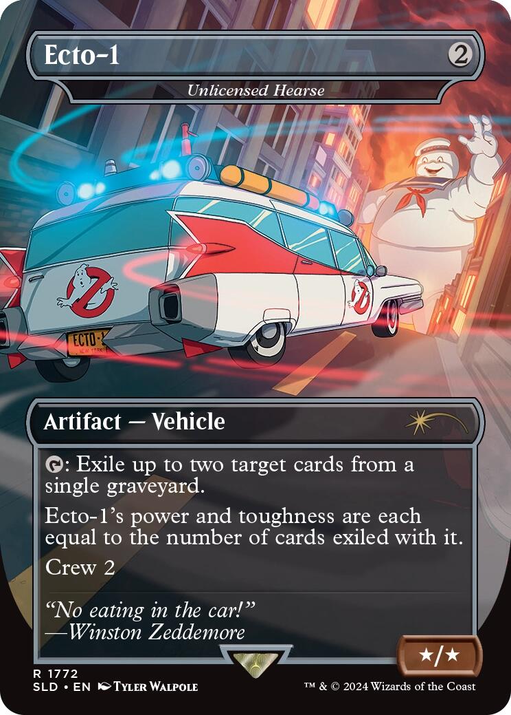 Ecto-1 - Unlicensed Hearse [SLD - 1772]