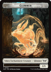 Horror // Glimmer Double-Sided Token (Back)