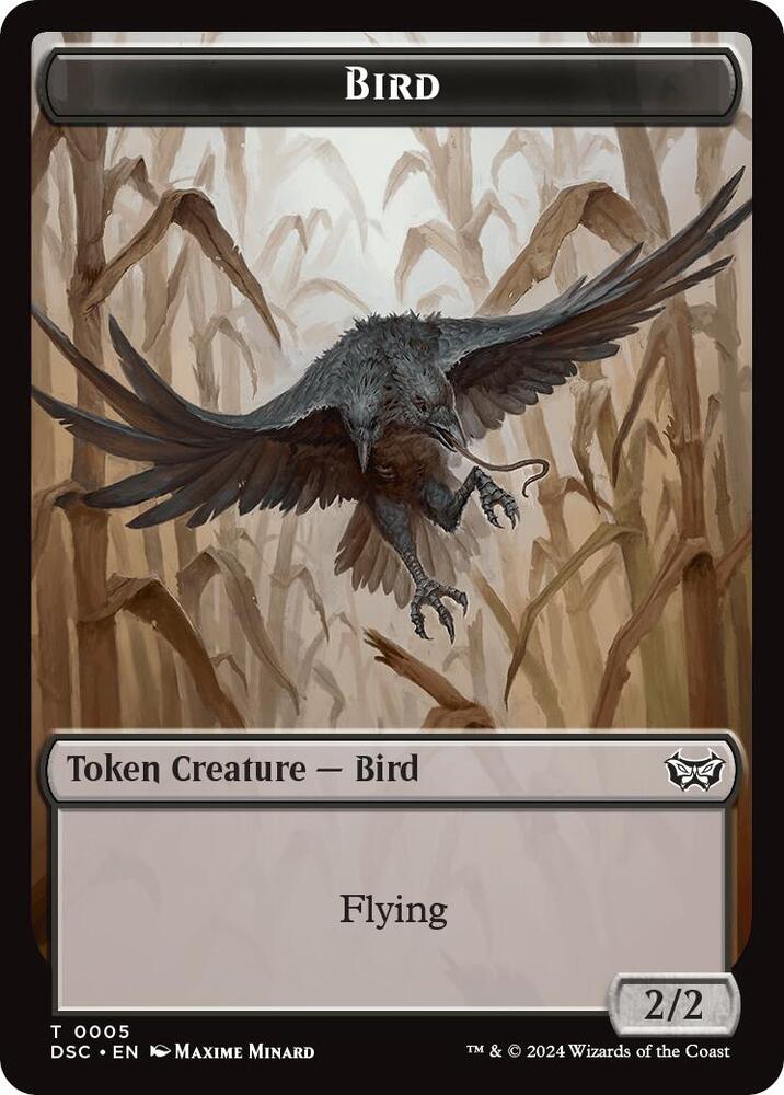 Elemental // Bird Double-Sided Token (Back)
