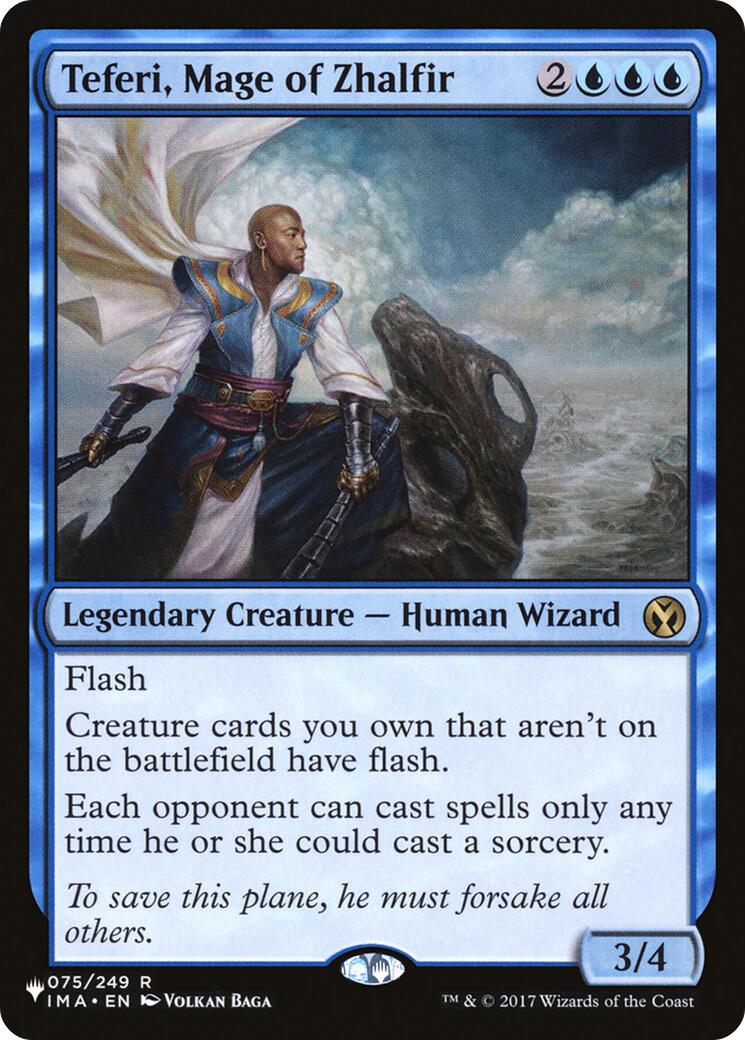 Teferi, Mage of Zhalfir [LIST - 075/249]
