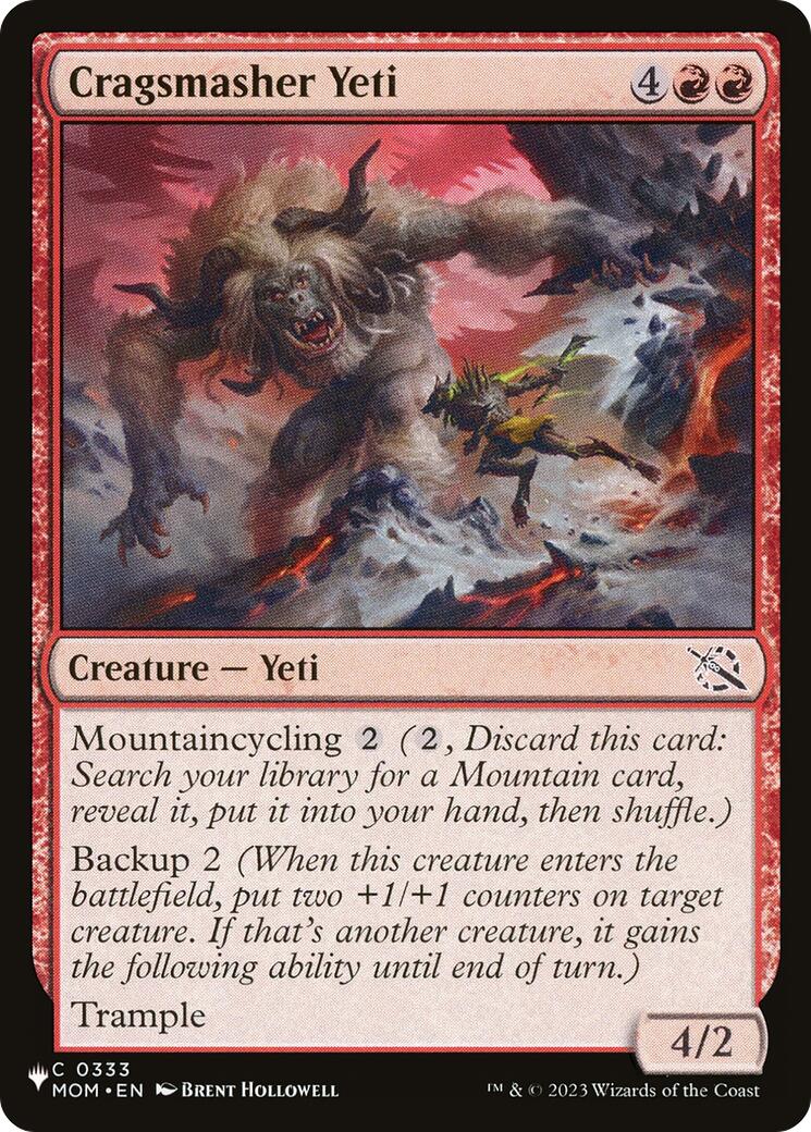 Cragsmasher Yeti [LIST - 0333]