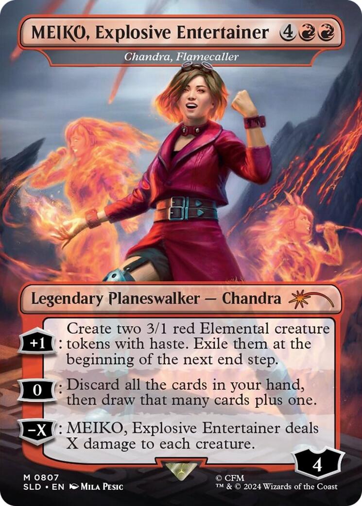 MEIKO, Explosive Entertainer - Chandra, Flamecaller