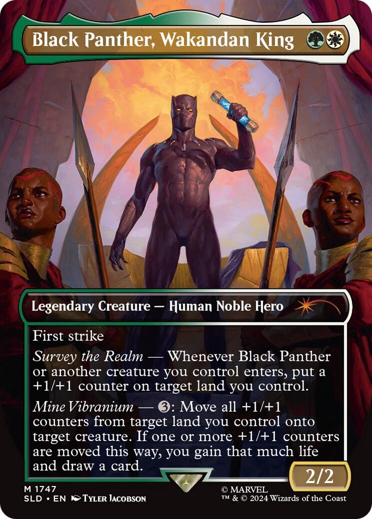 Black Panther, Wakandan King [SLD - 1747]