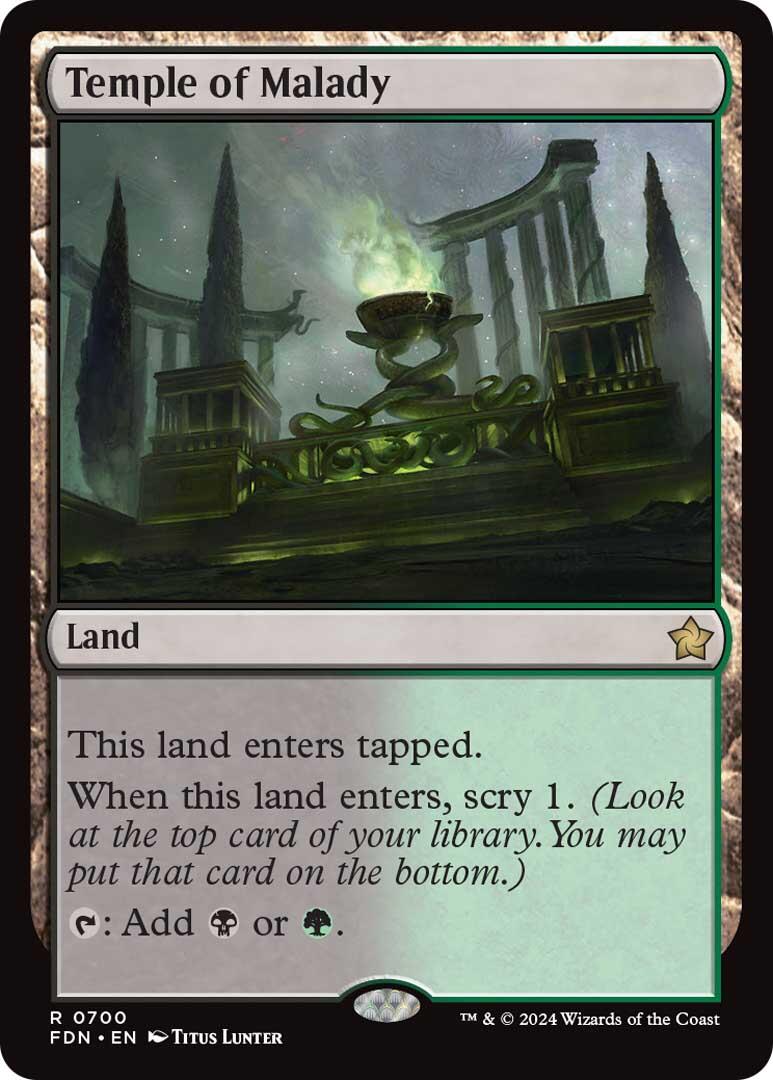 Temple of Malady [FDN - 700]