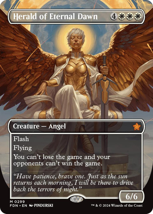 Herald of Eternal Dawn (Borderless) [FDN - 299]