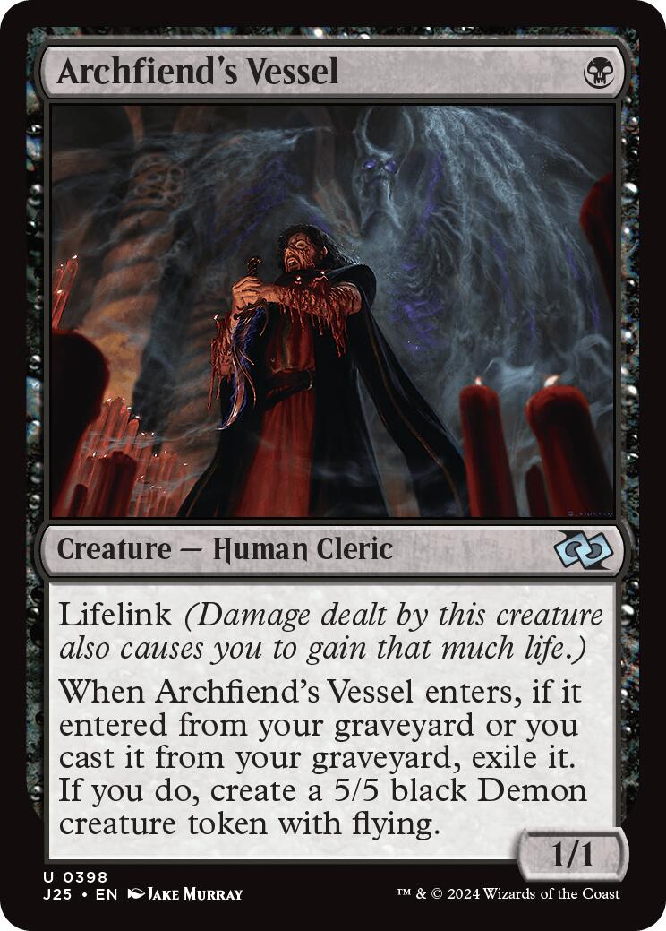 Archfiend's Vessel [J25 - 398]