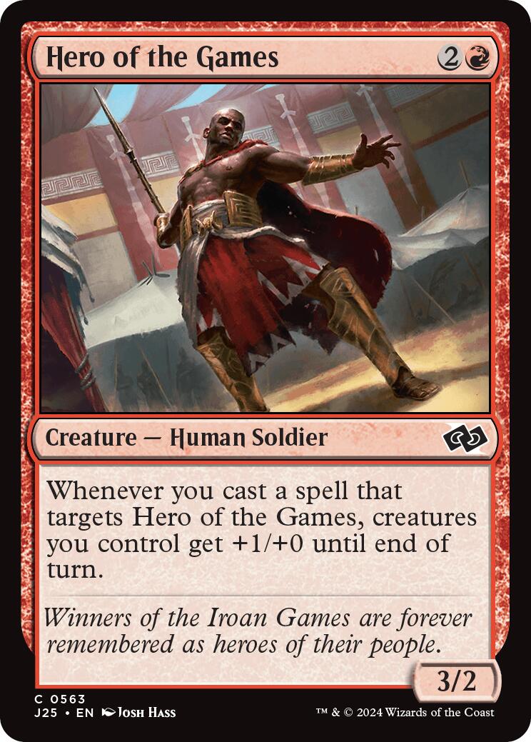 Hero of the Games [J25 - 563]