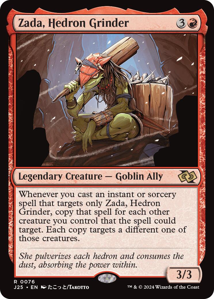 Zada, Hedron Grinder (Anime) [J25 - 76]