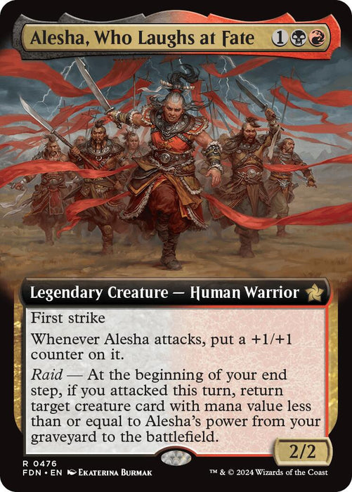 Alesha, Who Laughs at Fate (Extended Art) [FDN - 476]