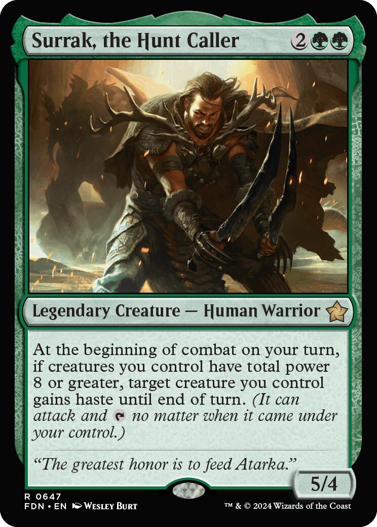 Surrak, the Hunt Caller [FDN - 647]