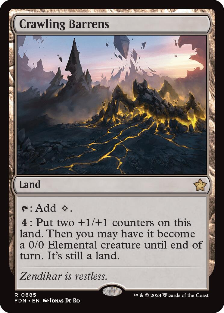 Crawling Barrens [FDN - 685]