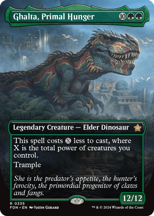 Ghalta, Primal Hunger (Borderless) [FDN - 335]