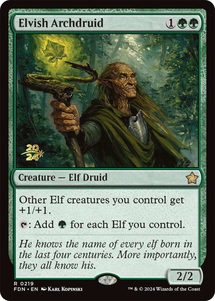 Elvish Archdruid [PRE - 219]