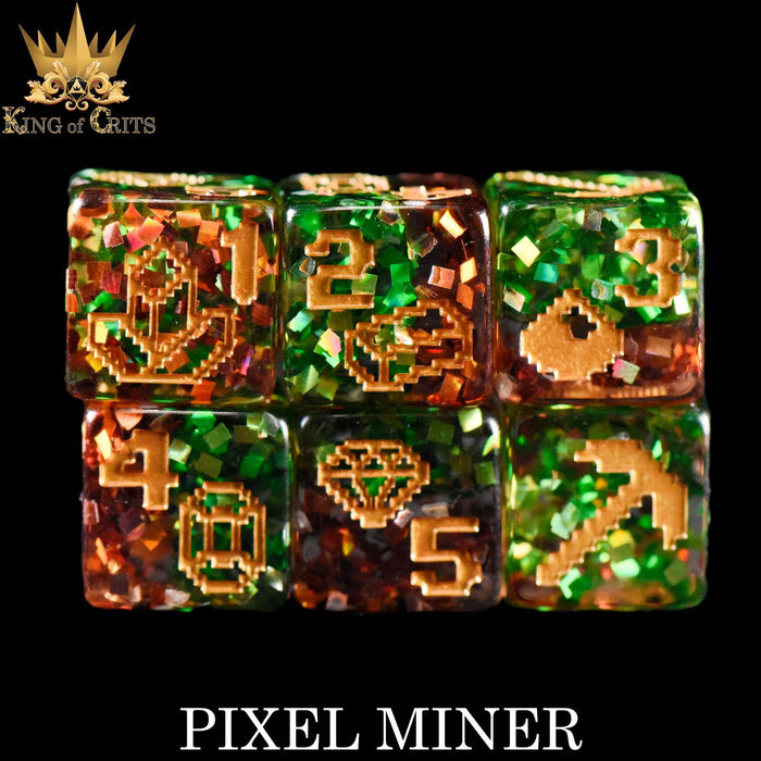 Pixel Miner - 11 Dice Set