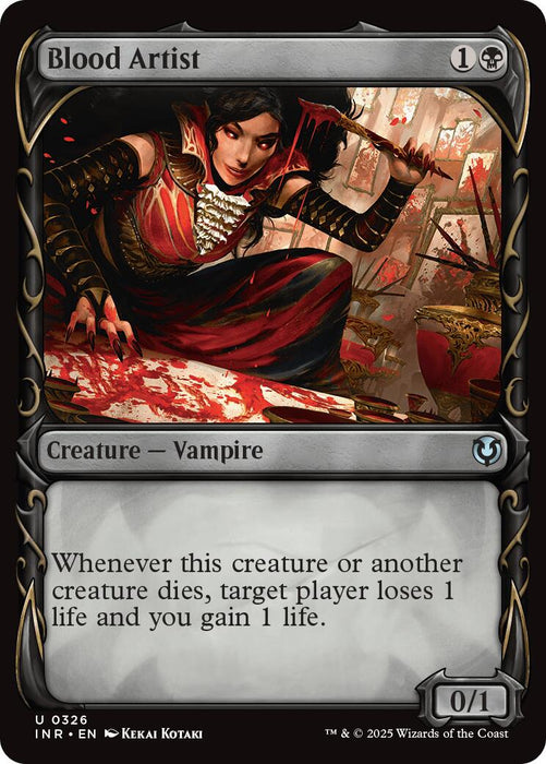 Blood Artist (Showcase) [INR - 326]