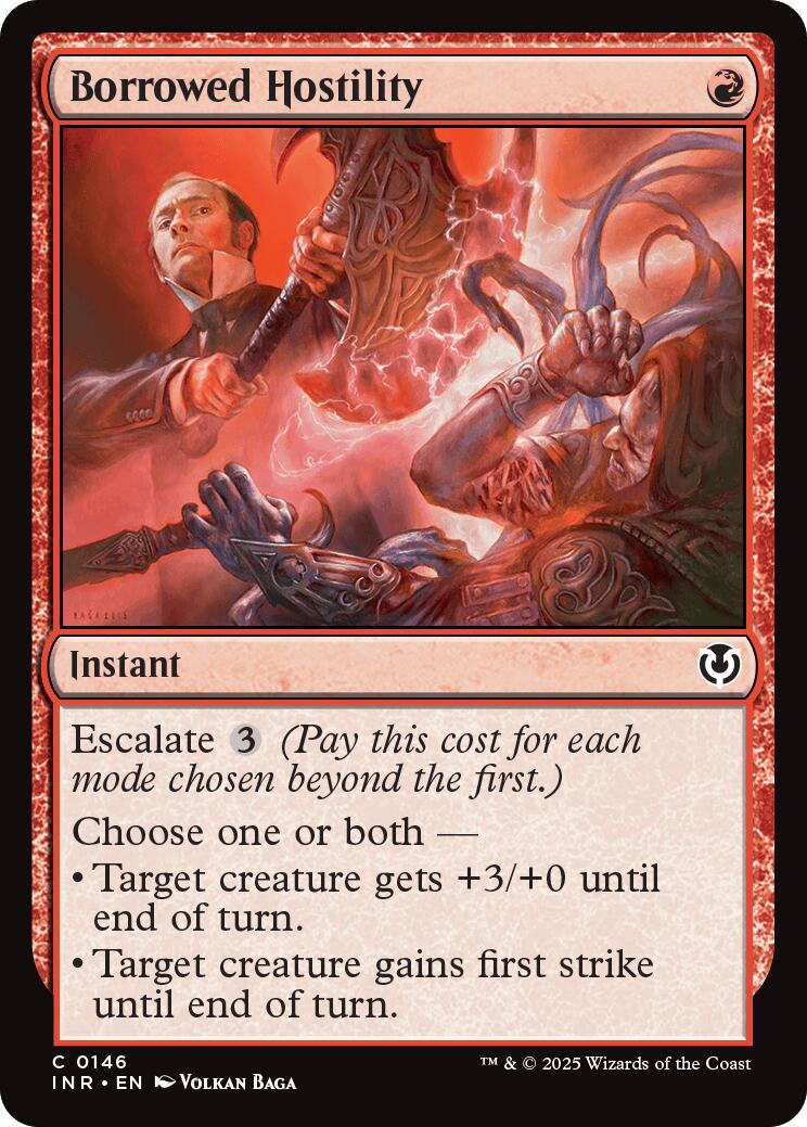 Borrowed Hostility [INR - 146]