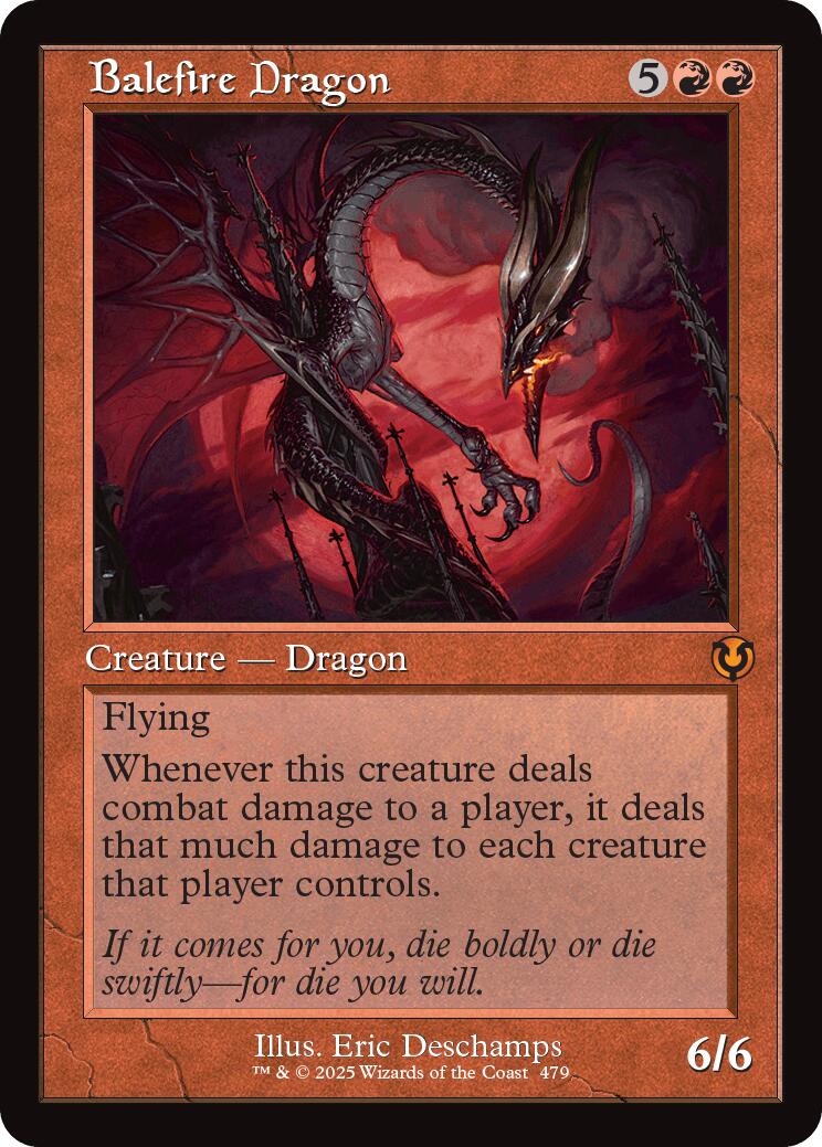Balefire Dragon (Retro Frame) [479]