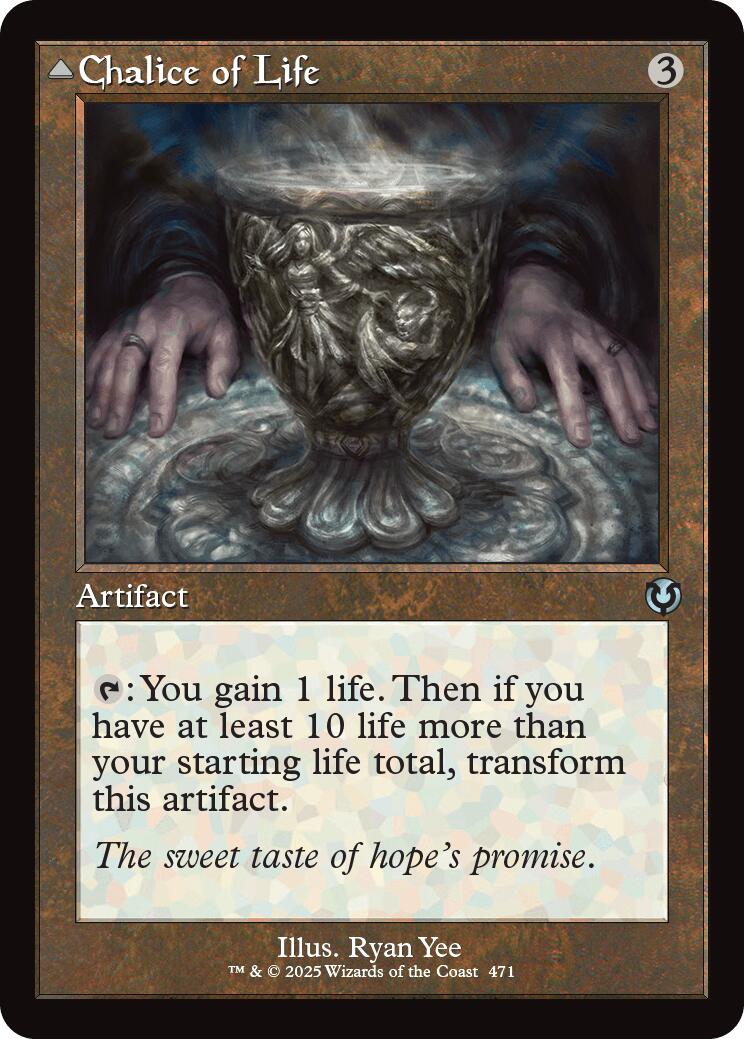 Chalice of Life (Retro Frame)