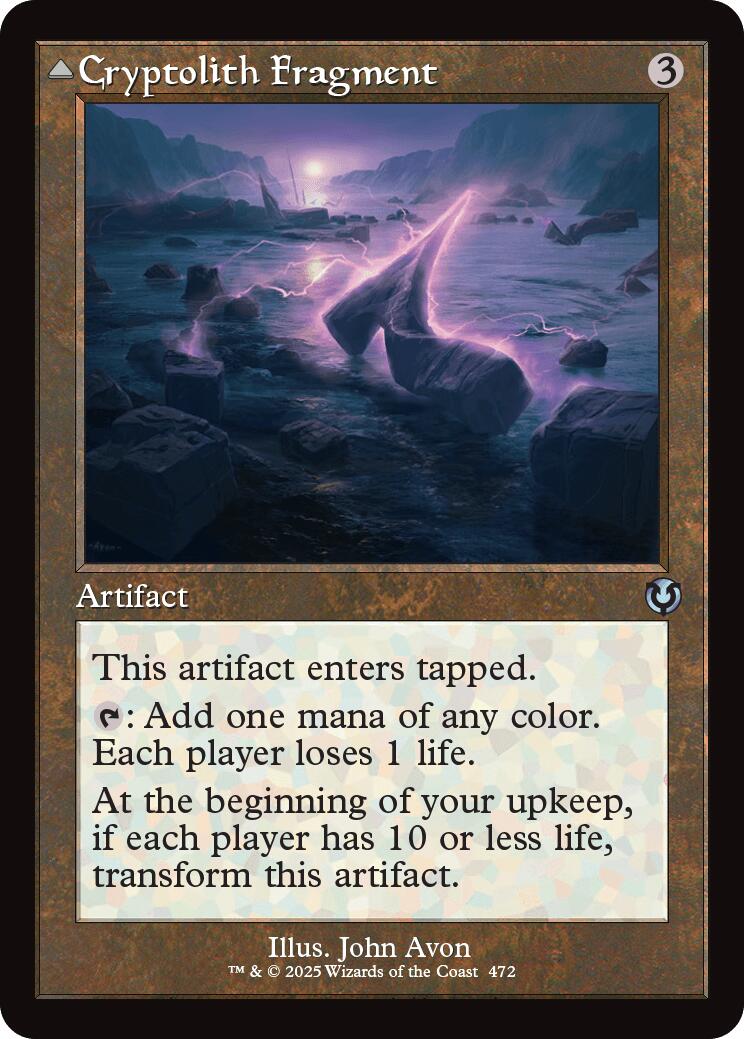 Cryptolith Fragment (Retro Frame) [INR - 472]