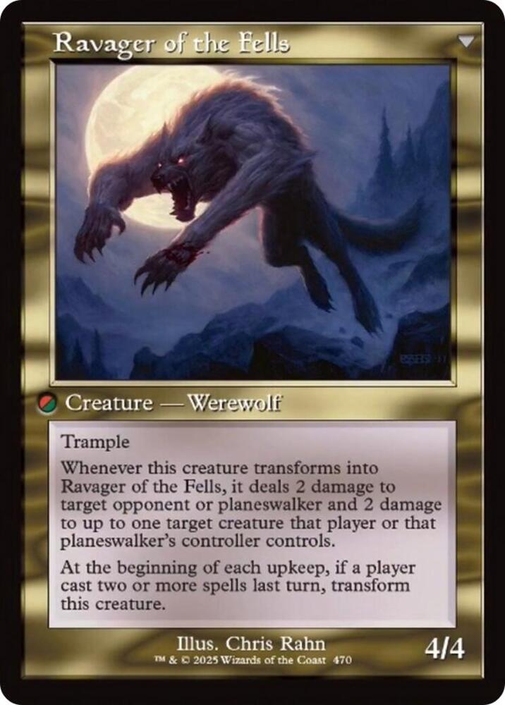 Huntmaster of the Fells (Retro Frame) (Back)