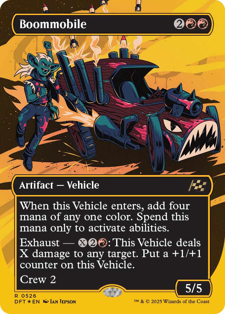 Boommobile (Borderless) (First-Place Foil) [DFT - 526]
