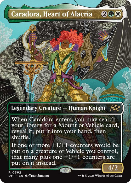 Caradora, Heart of Alacria (Borderless) [DFT - 362]