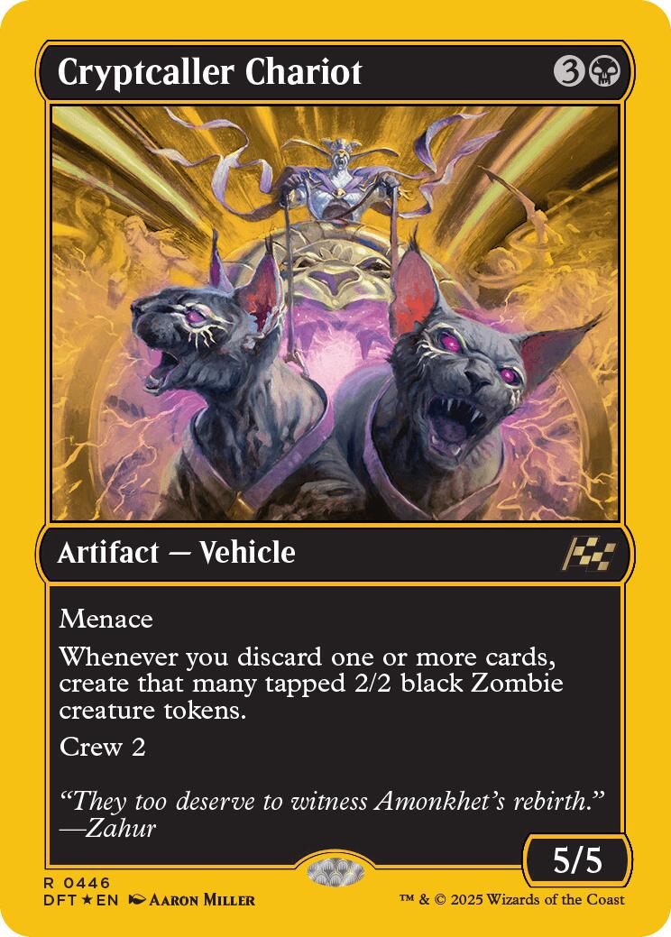 Cryptcaller Chariot (First-Place Foil) [DFT - 446]