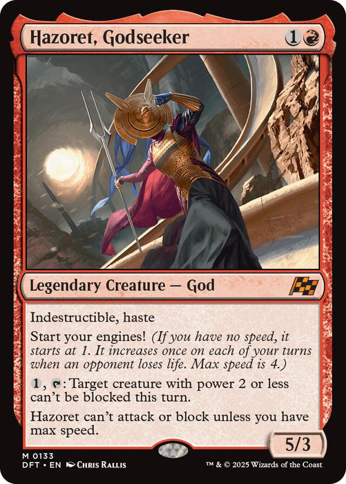 Hazoret, Godseeker [DFT - 133]