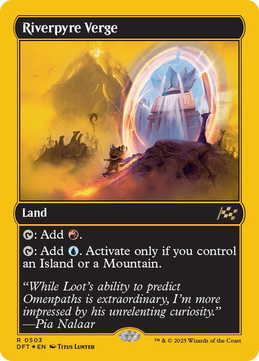 Riverpyre Verge (First-Place Foil) [DFT - 503]