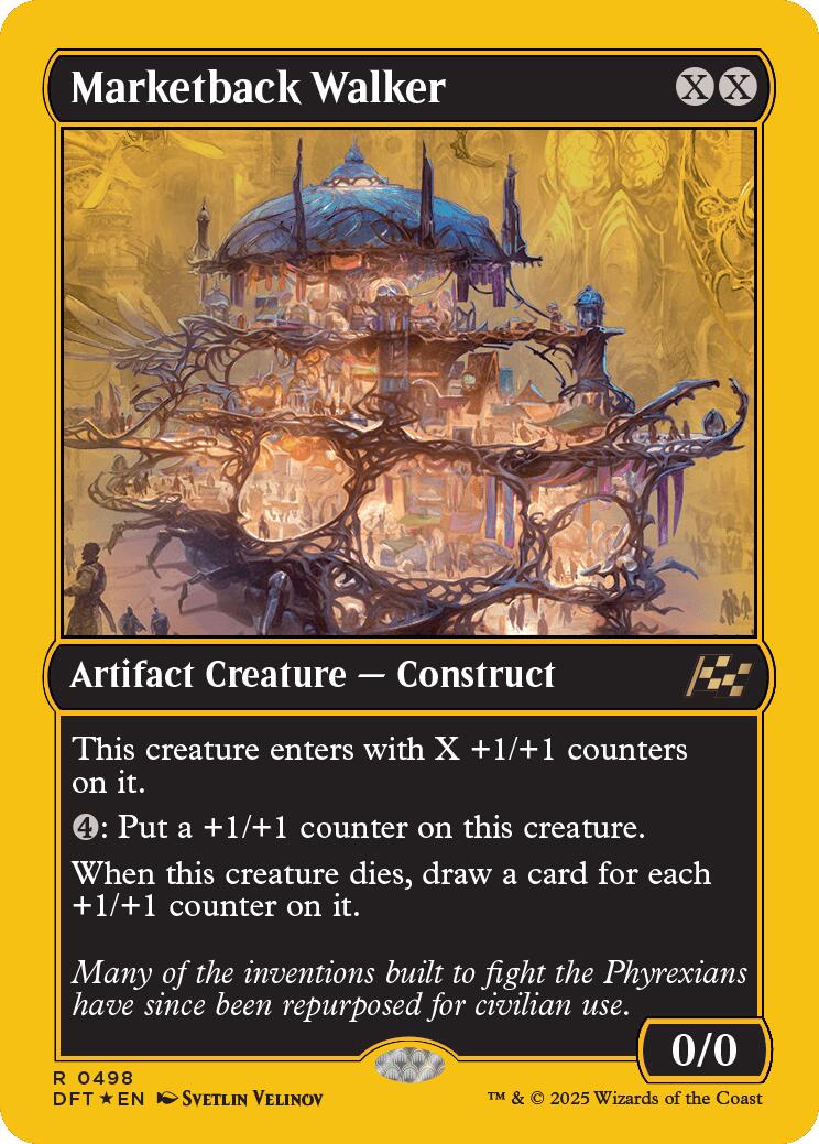 Marketback Walker (First-Place Foil) [DFT - 498]