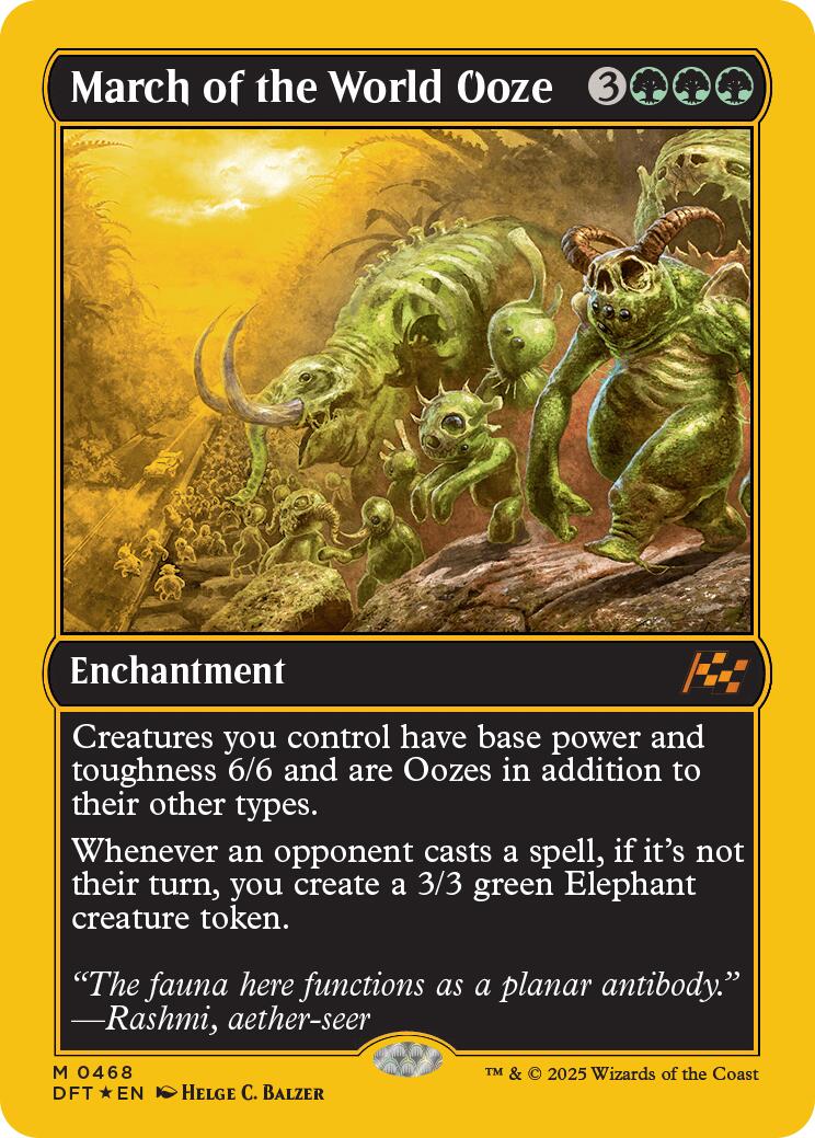 March of the World Ooze (First-Place Foil) [DFT - 468]