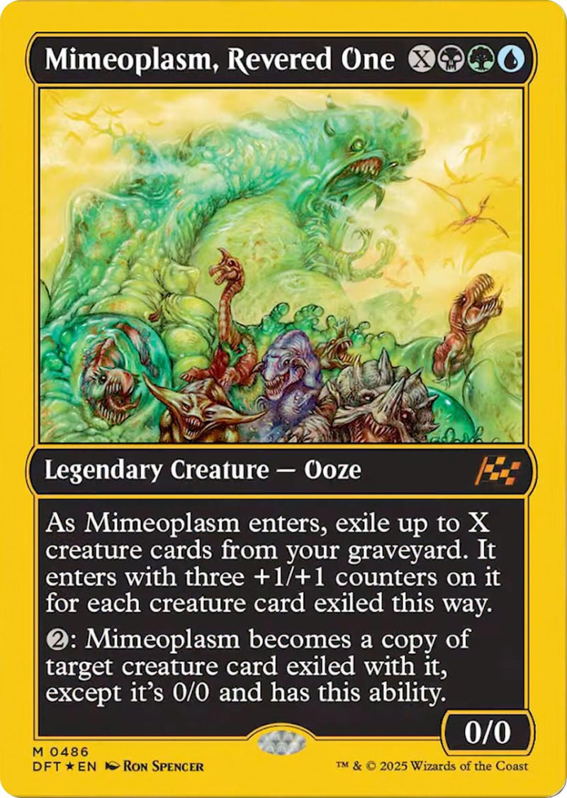 Mimeoplasm, Revered One (First-Place Foil) [DFT - 486]