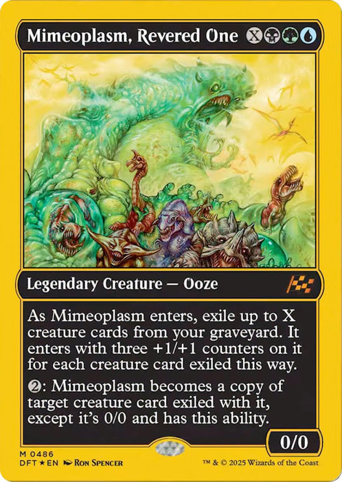Mimeoplasm, Revered One (First-Place Foil) [DFT - 486]