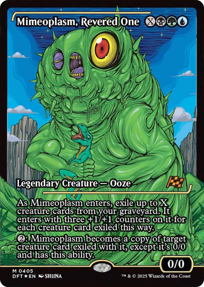 Mimeoplasm, Revered One (Showcase) [DFT - 405]