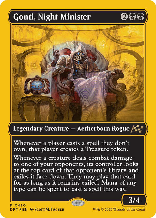 Gonti, Night Minister (First-Place Foil) [DFT - 450]