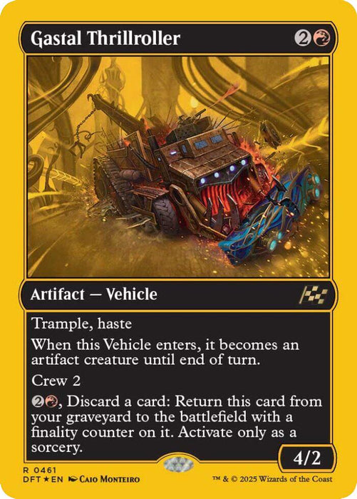Gastal Thrillroller (First-Place Foil) [DFT - 461]