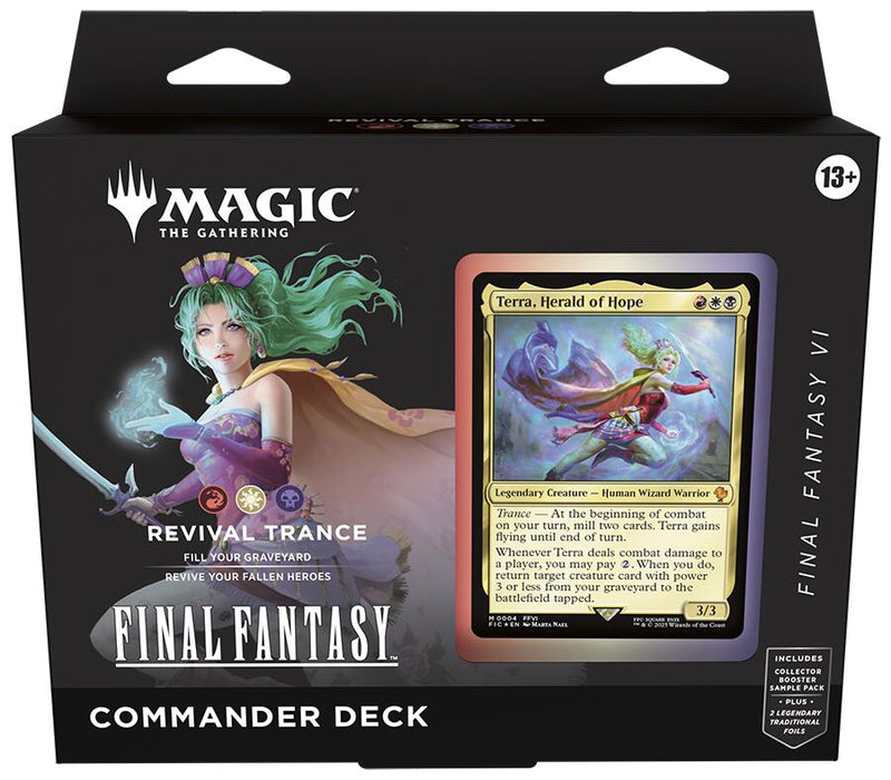 FINAL FANTASY Commander Deck - FINAL FANTASY VI Revival Trance [FIC]