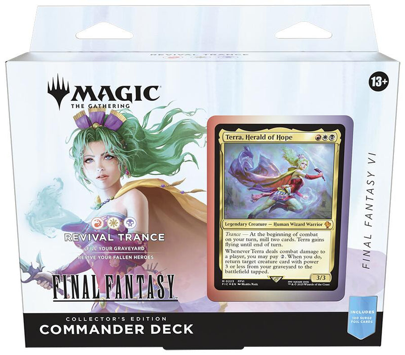 FINAL FANTASY Commander Deck - FINAL FANTASY VI Revival Trance (Collector's Edition) [FIC]