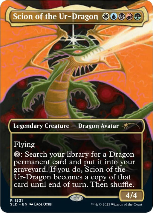 Scion of the Ur-Dragon (Rainbow Foil) [SLD - 1531]