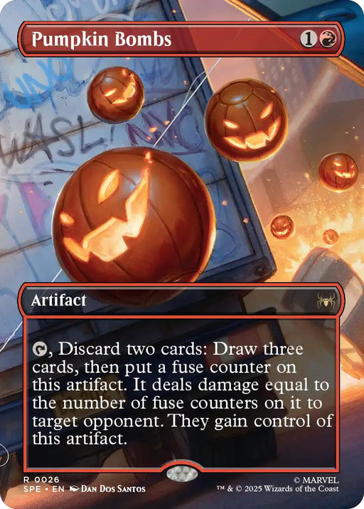 Pumpkin Bombs (Borderless) [SPE - 26]