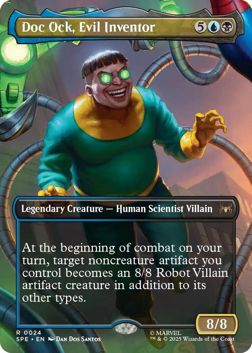 Doc Ock, Evil Inventor (Borderless) [SPE - 24]