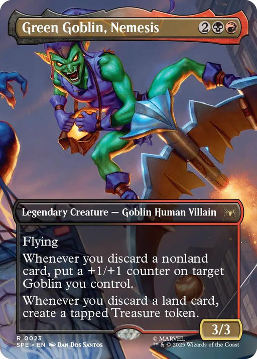 Green Goblin, Nemesis (Borderless) [SPE - 23]