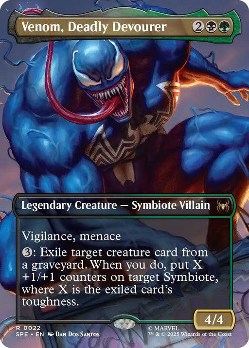 Venom, Deadly Devourer (Borderless) [SPE - 22]